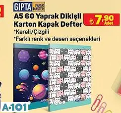 GIPTA A5 60 YAPRAK DİKİŞLİ KARTON KAPAK DEFTER GIPTA A5 60 YAPRAK DİKİŞLİ KARTON KAPAK DEFTER